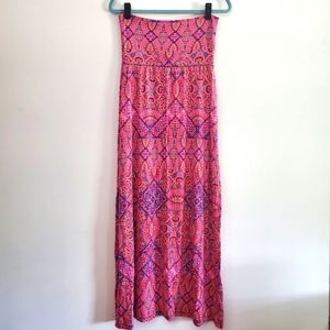 Cynthia Rowley Pink Maxi Skirt